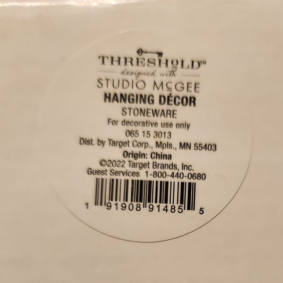 Threshold Studio McGee Stoneware Ornaments NWT - Picture 9 of 9